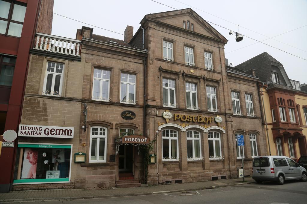 Hotel Posthof Sankt Wendel Exteriör bild